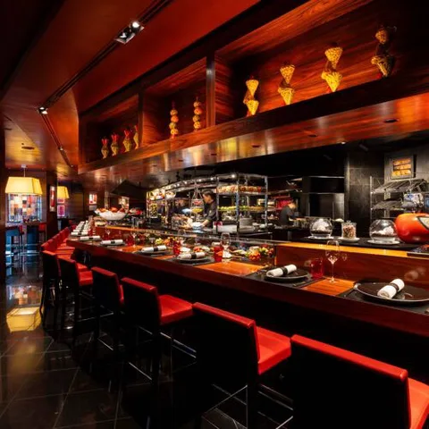 El restaurante L'Atelier de Joël Robuchon.