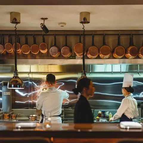 El restaurante Chef's Table de Brooklyn Fare.