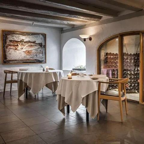 Restaurante gourmet del castillo de Dragsholm.