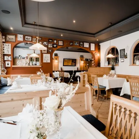 Wirtsstube im Hotel Burkhard